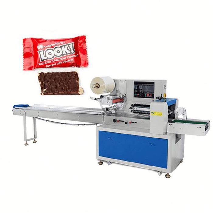 flow pack packaging machine small food machinery flow pack high speed horizontal ow type packing machine