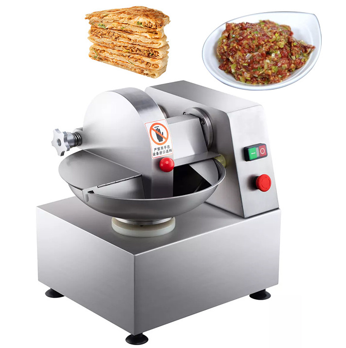 meat chopper machine bowl cutter meat-bowl-cutter-emulsifier salad beef meat bowl cutter