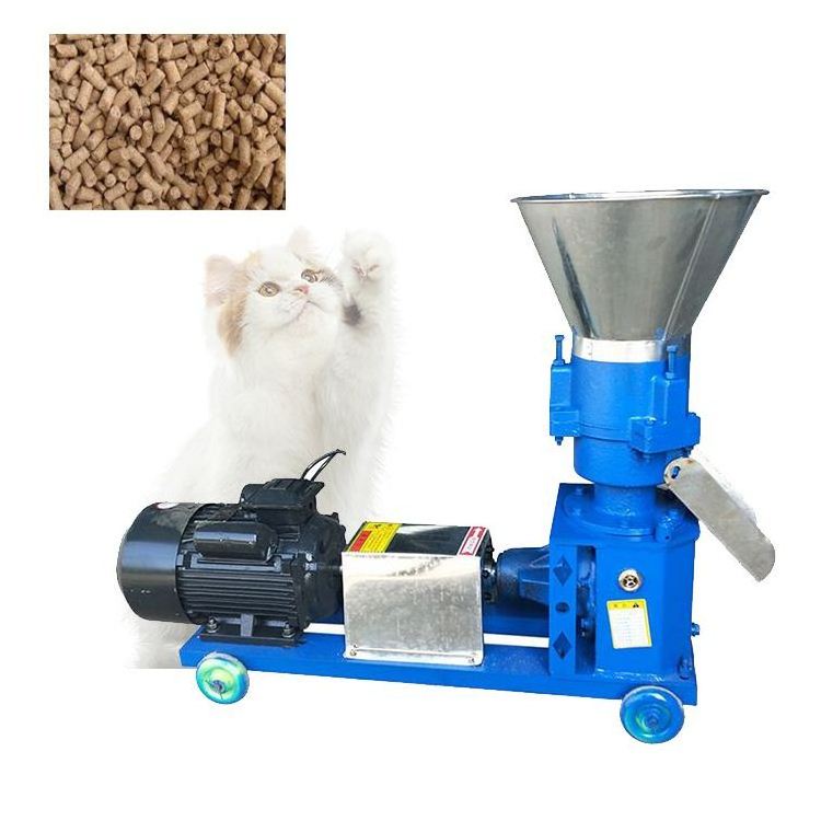 Chicken feed pellet mill machine 6mm breeding tools 500kg per hour feed dryer machine