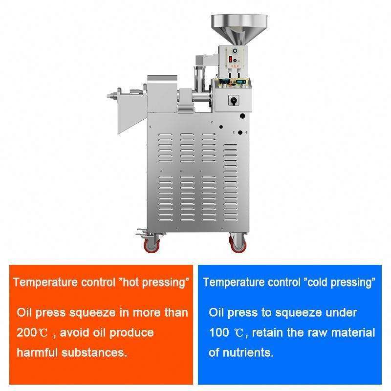 mini cooking oil press machine palm oil press machine plant combined sunflower oil press machine