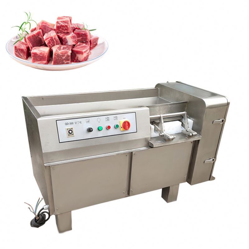 chicken cutting machine automation frozen meat mini meat dicing machine cube cutter meat cubes cutter machine