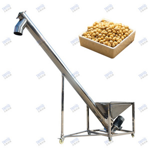 grain screw conveyor aggregate screw conveyor screw auger feeder conveyor with hopper