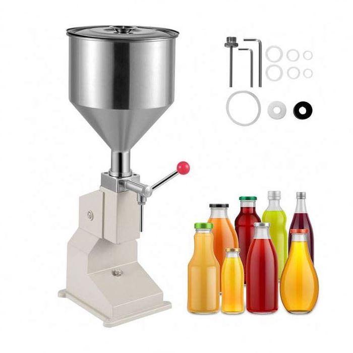 Manual Pressure Stainless Paste Filling Machine Dispensing Liquid Packaging Equipment Sold Cream Machine 0-50Ml Supply