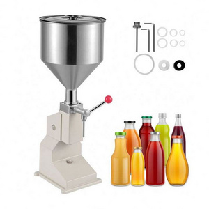 Manual Pressure Stainless Paste Filling Machine Dispensing Liquid Packaging Equipment Sold Cream Machine 0-50Ml Supply