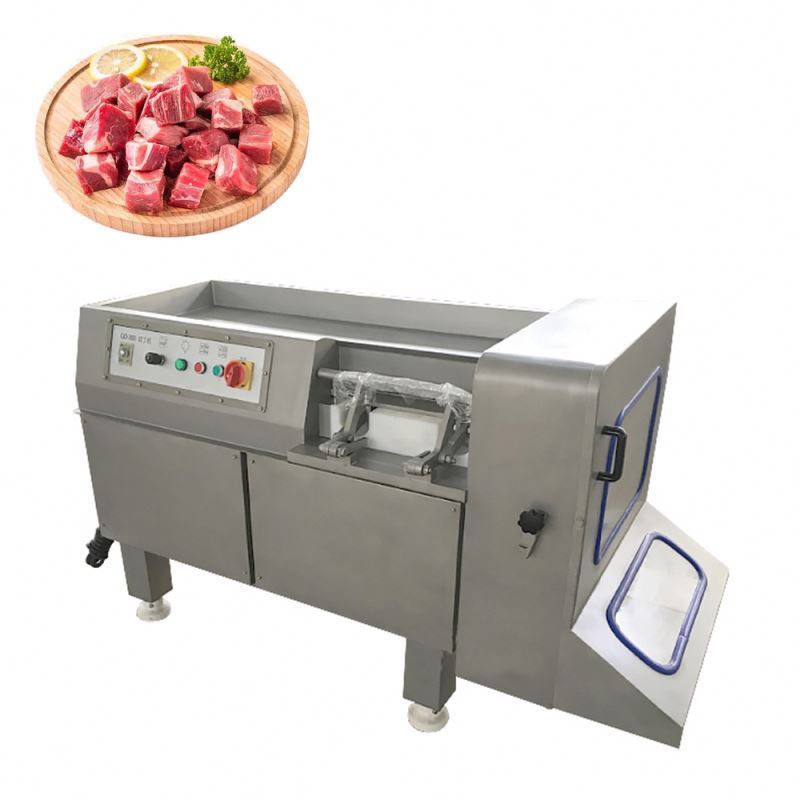 chicken cutting machine automation frozen meat mini meat dicing machine cube cutter meat cubes cutter machine