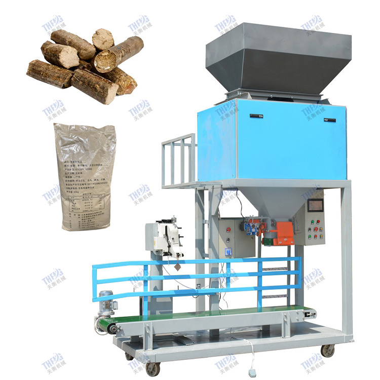 Rice packing machine sealing non-woven bag charcoal packing machine microbial fertilizer packing machine