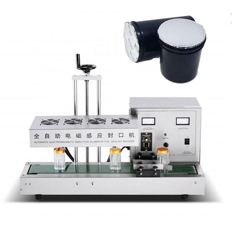 electromagnetic induction sealing machine automatic k-cup sealing machine aluminum foil lid induction cup sealing machine