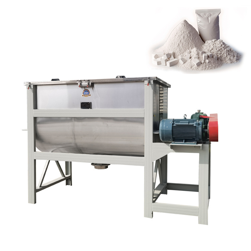 dry powder coating mixer detergent ribbon mixer blender ribbon mixer equipment