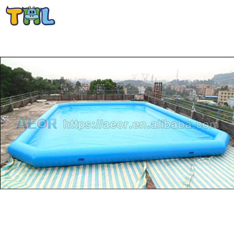 high quality large inflatable swimming pool rental /indoor inflatable swimming pool for kids