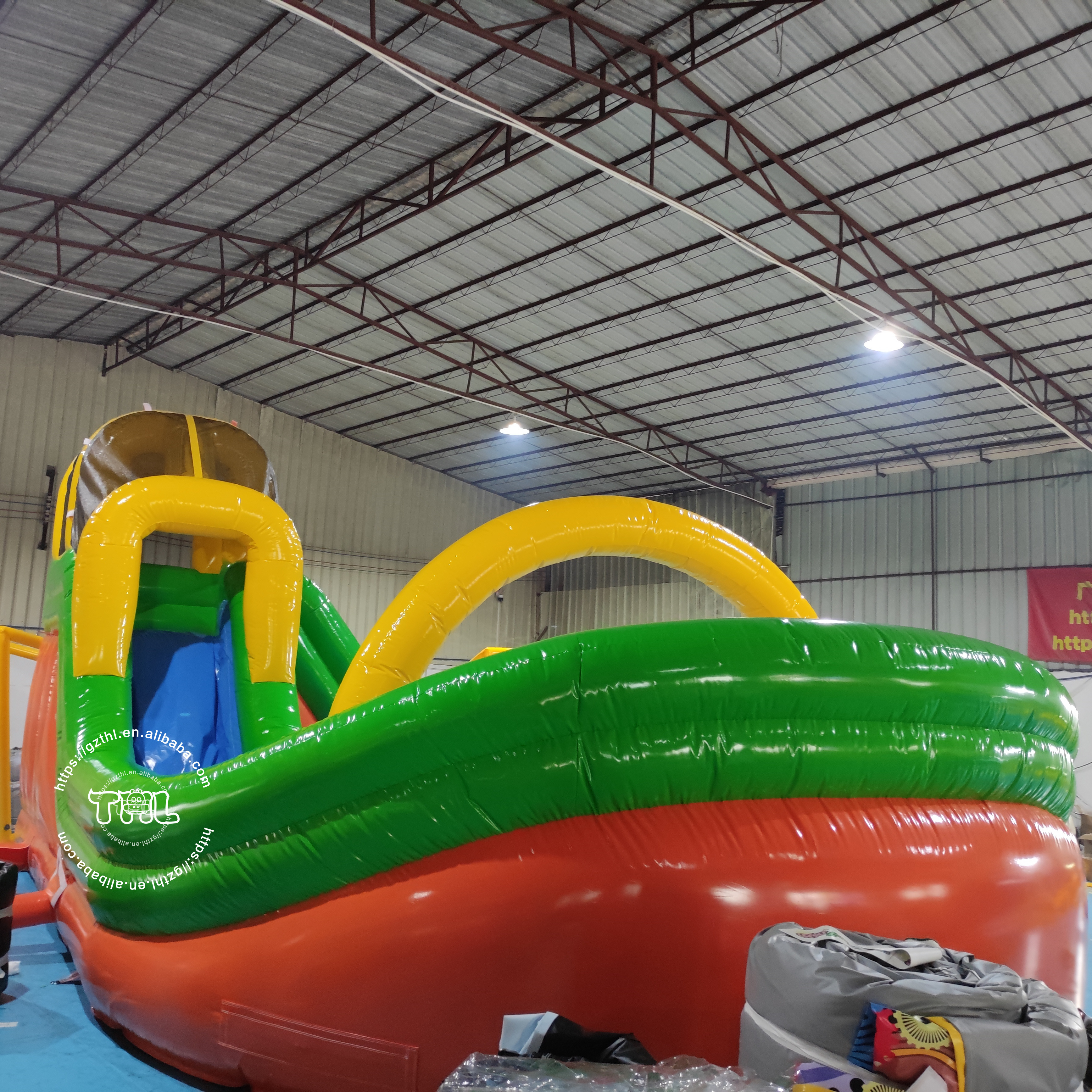 Factory Direct Sale Bounce House Commercial Inflatable Bouncer Jumping Castle For Kids Inflatable Outdoor Playground Slide