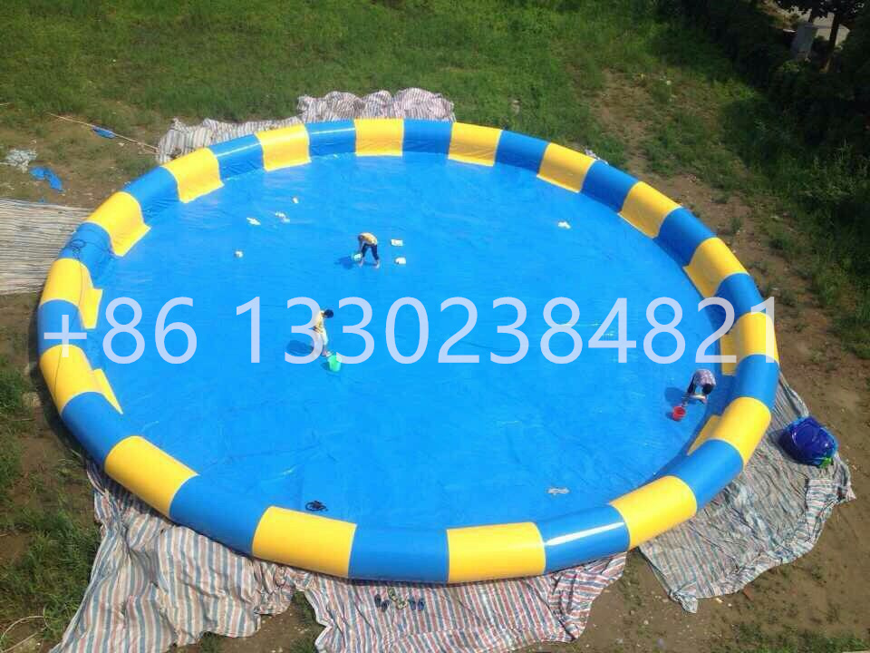 Popular portable mini outdoor PVC swimming pool inflatable adult swimming pool