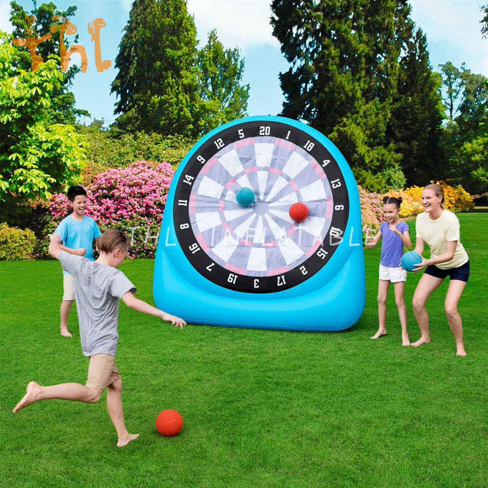 China high quality PVC inflatable football drat board commercial inflatable soccer games for sale