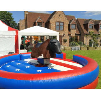 Hot sale factory manufactured bull rides inflatable mechanical bullfighting machine bull riding inflatable mechanical bull