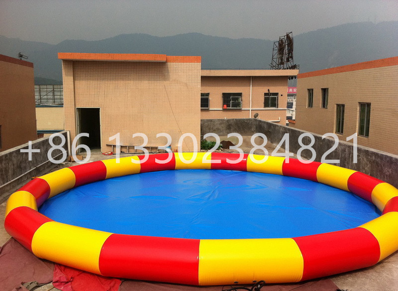 Popular portable mini outdoor PVC swimming pool inflatable adult swimming pool