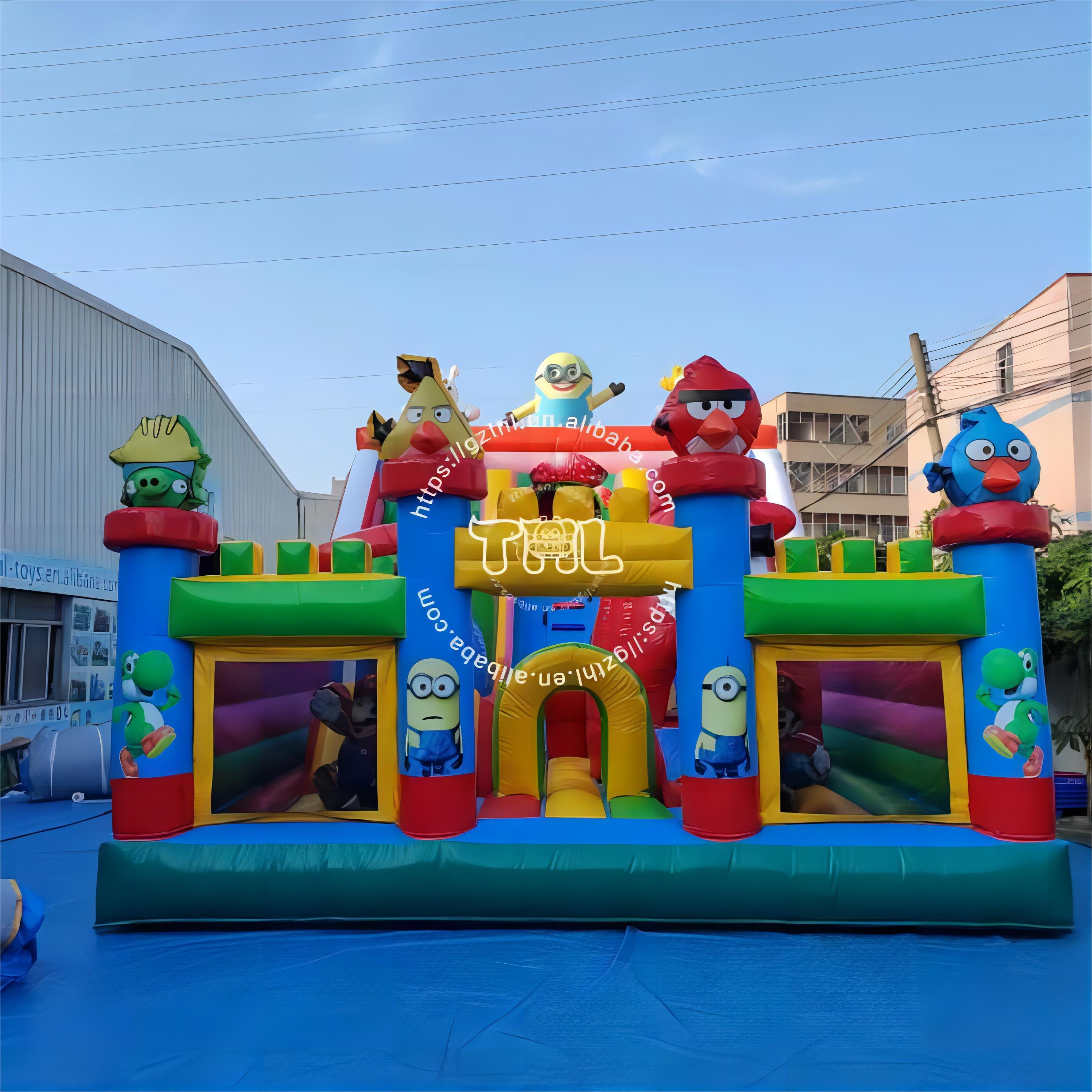 Commerical kids bounce house commercial jumping castle bouncer inflatable slide inflatable bouncer bouncy castle party rental