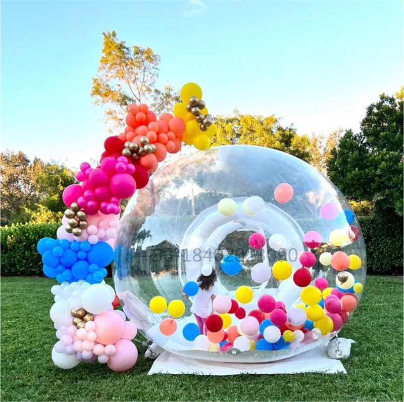 New design bubble hotel camping Inflatable clear dome tents inflatable bubble tent bubble house inflatable