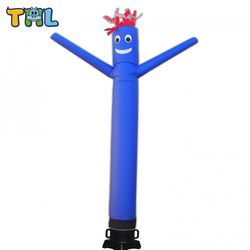 High quality single leg inflatable wave man sky dancer outdoor air dancer inflatable clown man