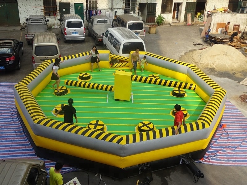 funny wipeout for sale,cheap inflatable wipeout course used commercial