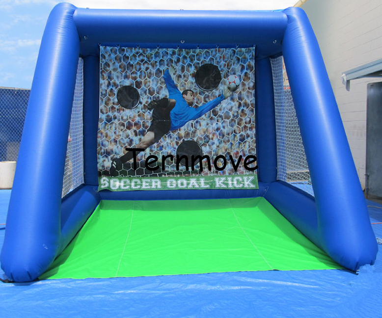 Hot sale inflatable soccer goal, inflatable football goal