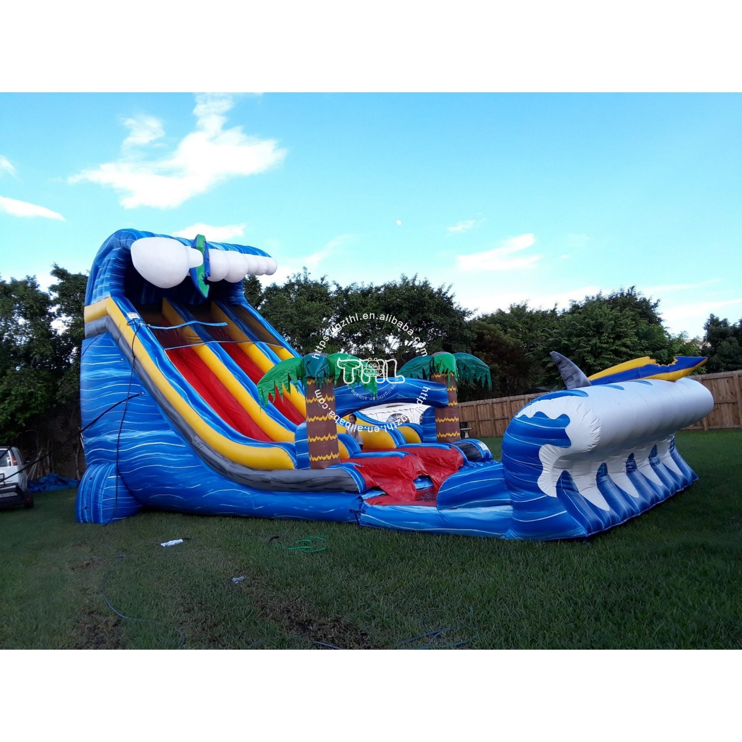 Commercial Inflatable Water Slide For Adults Water Slide For Pool Swimming Pool For Backyard