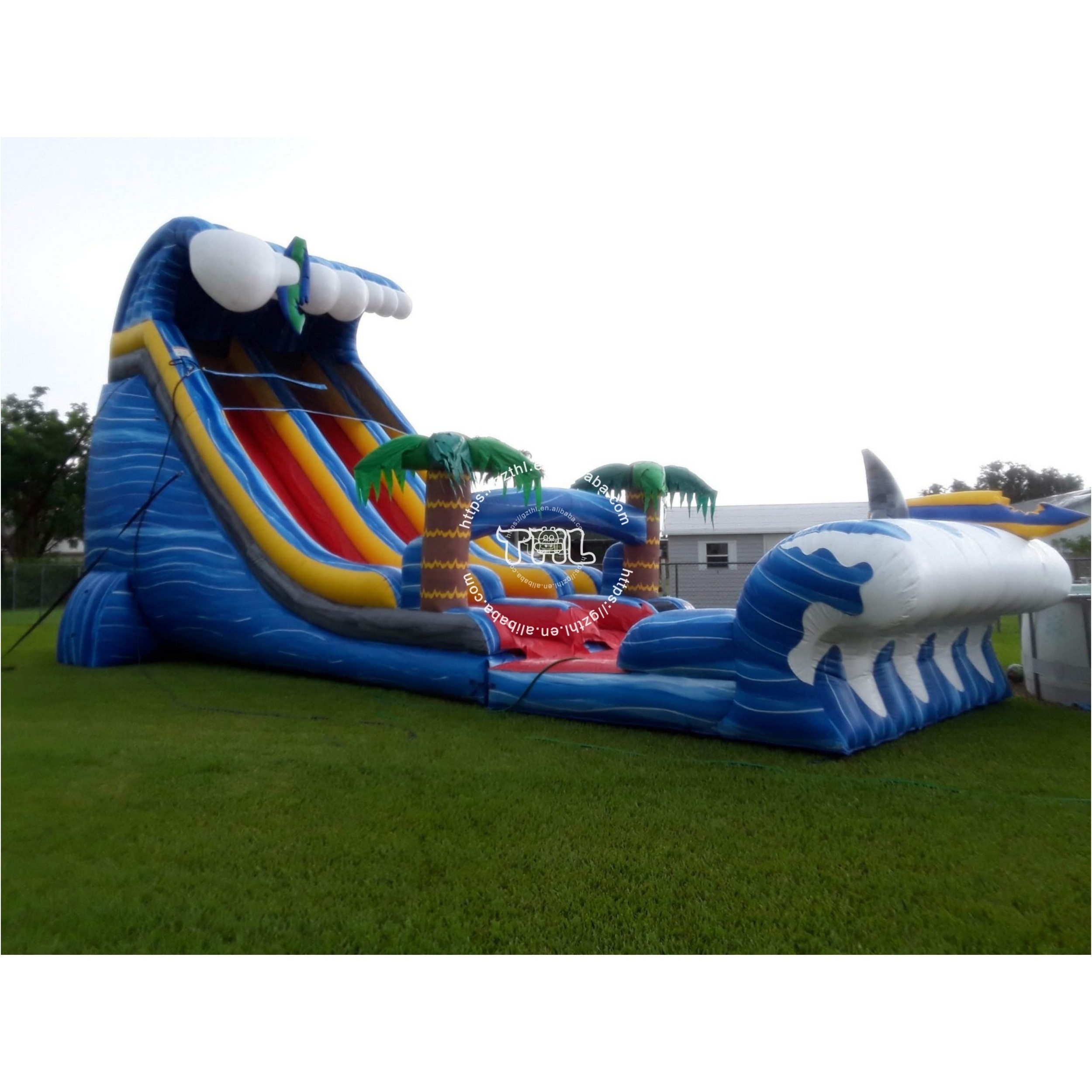 Commercial Inflatable Water Slide For Adults Water Slide For Pool Swimming Pool For Backyard