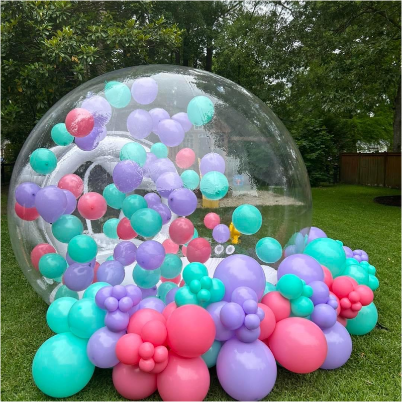 Kids Party Balloons Fun House Giant Clear Inflatable Bubble Tent Transparent Inflatable Bubble Balloons House