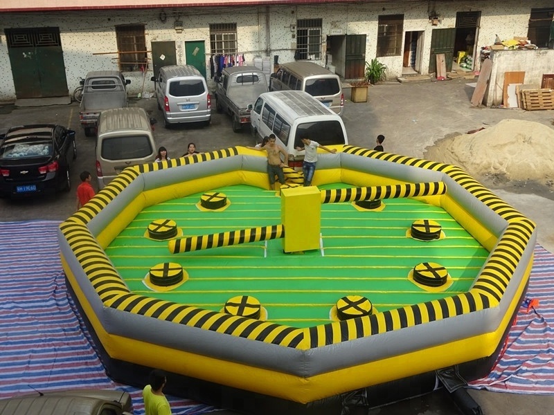 funny wipeout for sale,cheap inflatable wipeout course used commercial