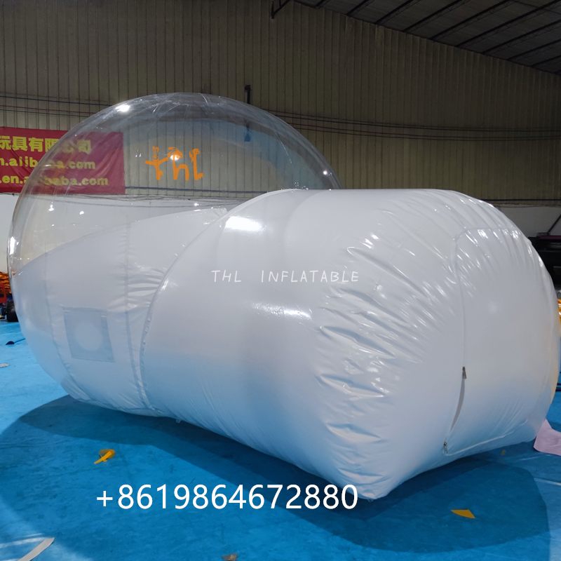 Sale promotion transparent inflatable clear dome tent  inflatable tent air dome inflatable white dome tent