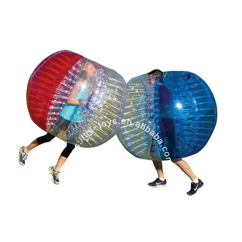 Funny PVC Giant Inflatable Body Zorb Ball, Bubble Soccer Balls Human Balls for Adults