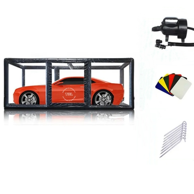 Wholesale portable inflatable car wash tent outdoor carport garage inflatable tents for cars