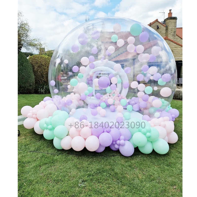 New design bubble hotel camping Inflatable clear dome tents inflatable bubble tent bubble house inflatable