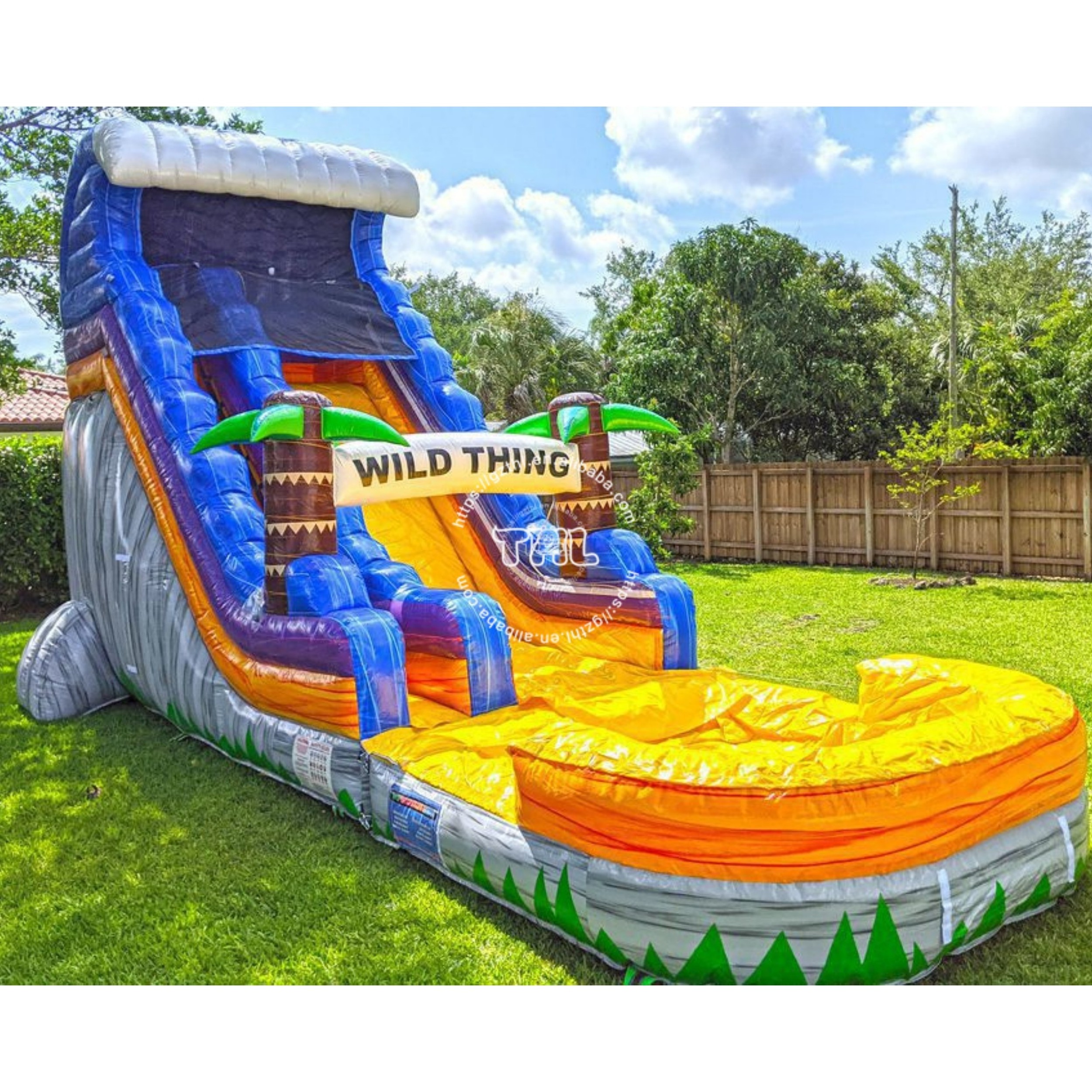 Commercial Inflatable Water Slide For Adults Water Slide For Pool Swimming Pool For Backyard