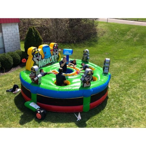 Giant Inflatable Carnival Inflatable Toy Tortoise Game Machine Whack-A-Mole With Hammer