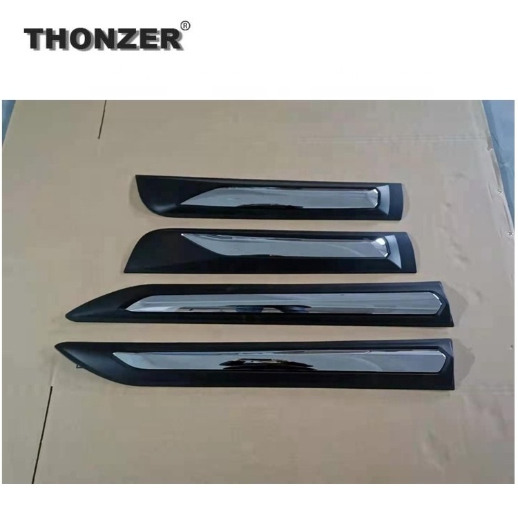 TZ-HL-DR02  Side Body molding cladding panel Door molding Door trim side protection for  Hilux Revo Rocco 2015- 2021