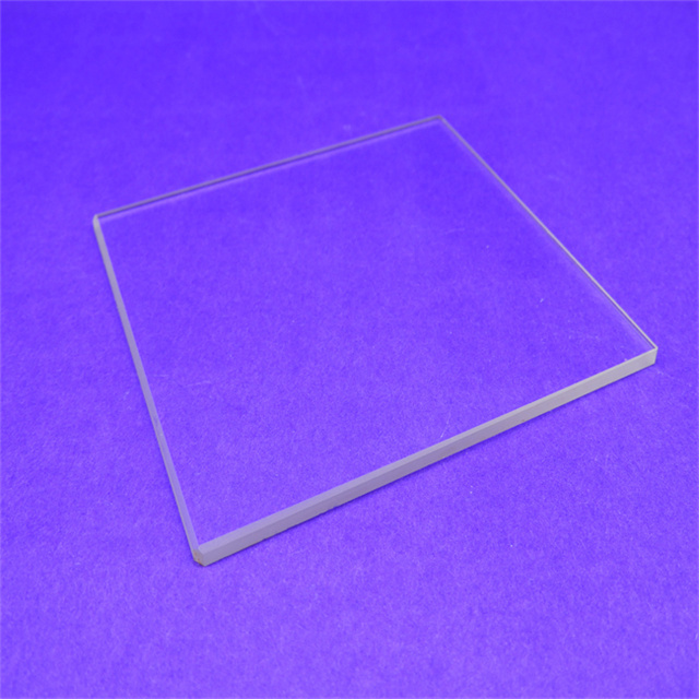 Professional Custom Optical Grade Observation Window Circular Optical Sapphire Glass Optical Window