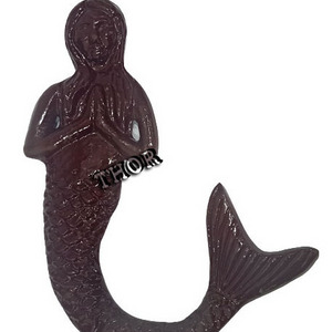 Wall Hook Mustache Made of Cast  Decorative Key Hook or Wall Mounted Coat Hanger Double  Holder Perfect for  Keys Coats