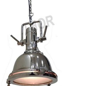 Nautical Beautiful Chrome Finish Pendant Lamp Hanging Light Home Decor doordash light Chandeliers & Pendant Lights