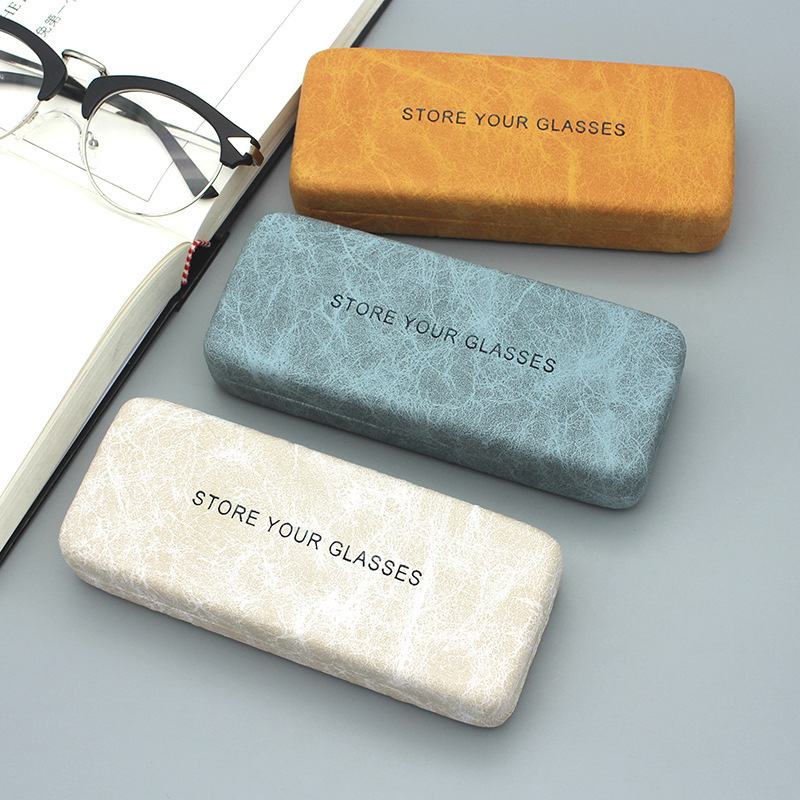 Soft PU Sunglasses Packaging eyewear Eyeglasses Bag Clear Glasses Case