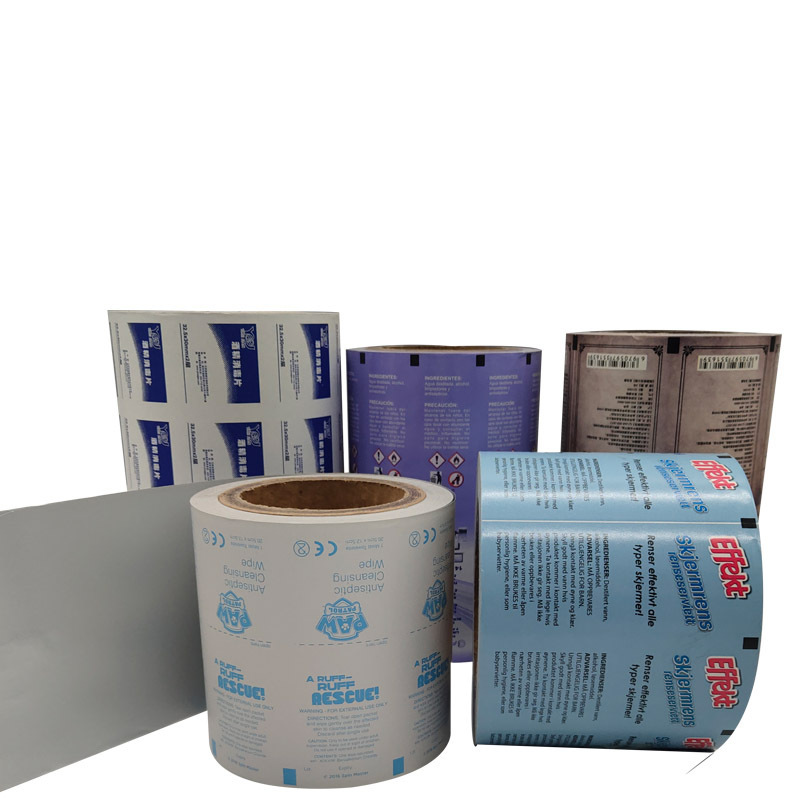 Pharmaceuticals Aluminum foil paper for disinfection wipes