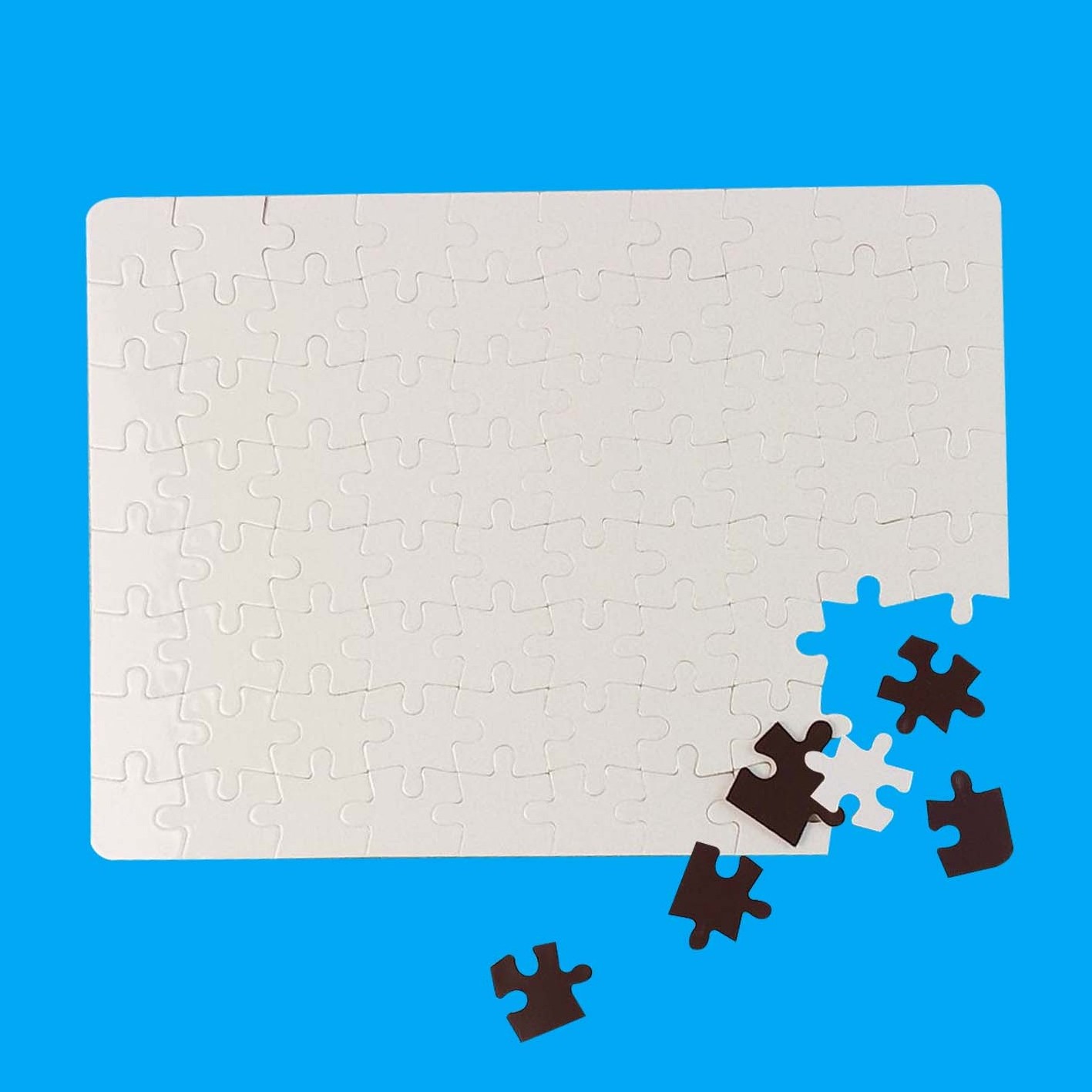 Custom printing A4 A5 blank small sublimation magnetic jigsaw puzzles