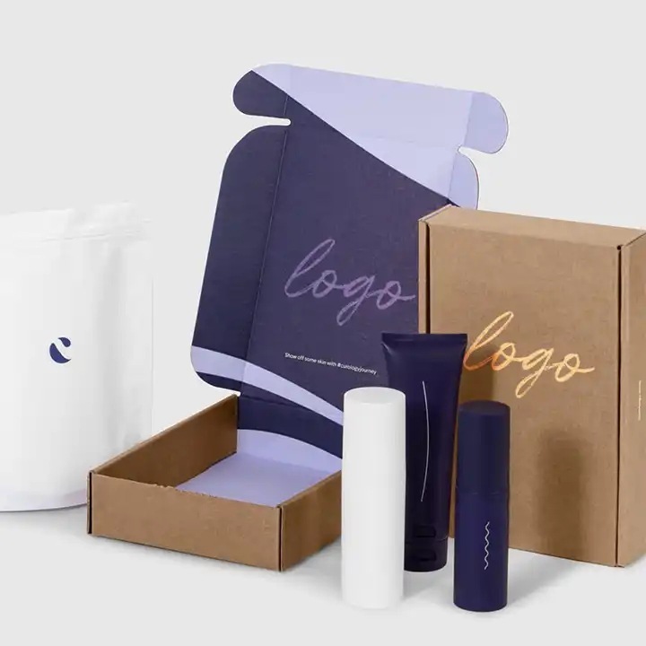 Custom logo luxury Japanese skin care package shipping box de beaute coren cosmetic paper box packaging printing