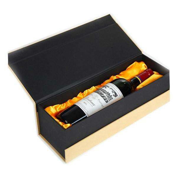 Prime branded luxury packing inserts wine mailer bottle shipping paper box