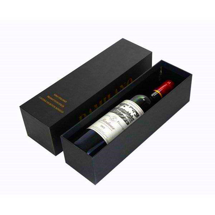 Prime branded luxury packing inserts wine mailer bottle shipping paper box