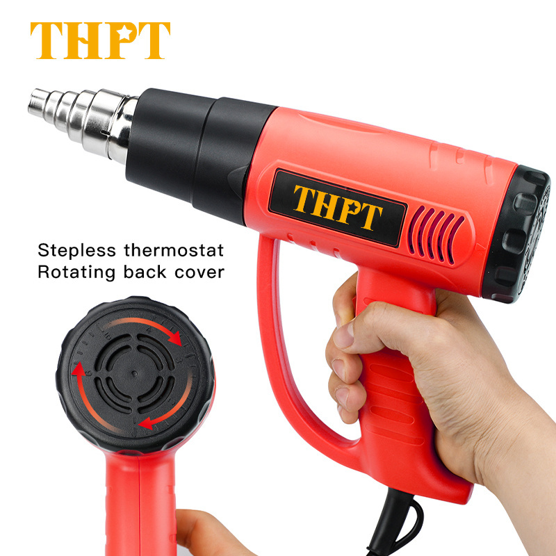 2000W Handheld Intelligent Digital Display High Temperature Control Power Heat Gun Electric Hot Air Gun Tool