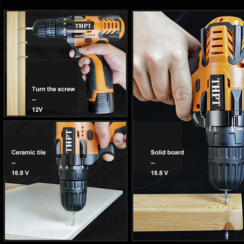 Hardware power combo kit cordless herramientas drill machine set other hand wrench Tool Box Set tools kit tool sets