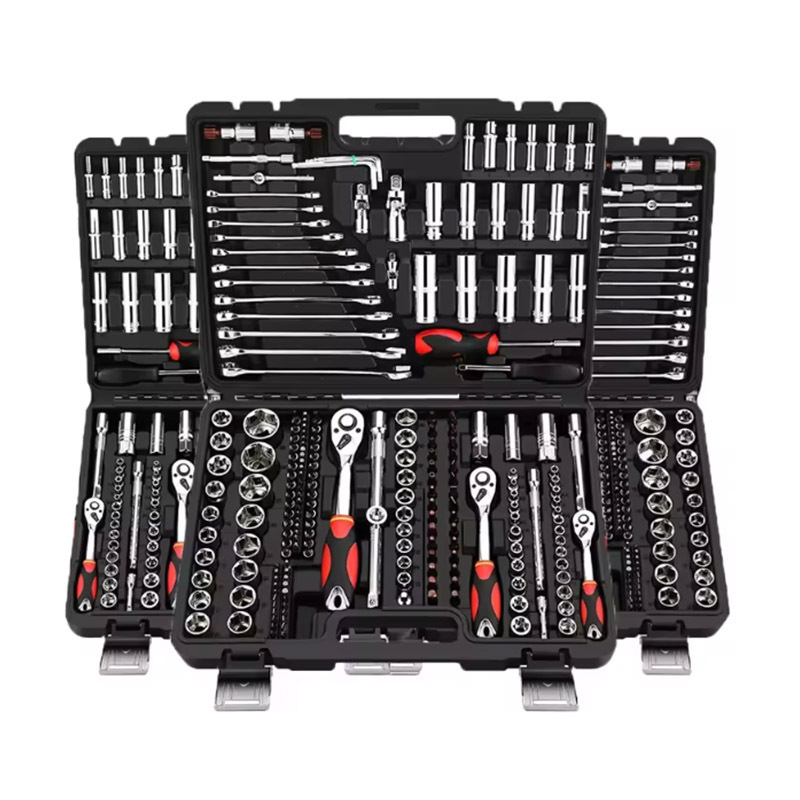 1/2 1/4  3/8 216 pcs car tool kit set box impact socket ratchet tool set impact socket ratchet wrench set tools