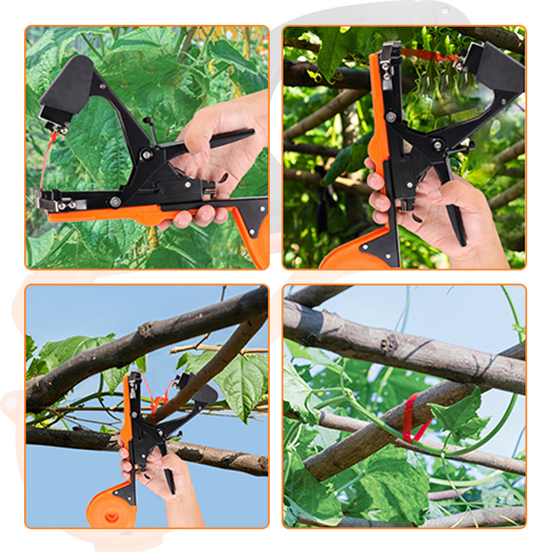 THPT Garden Hand Tomato Strapping Plant Tying Machine Vine Grape Tapener Strapping Machine