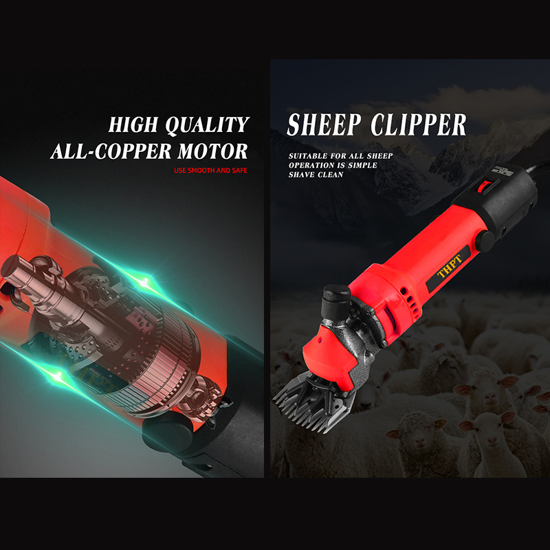 High Quality Multifunction 6 Speed Control Copper Motor Electric Sheep Clipper Shearing Machine For Animal Goat Sheep Horse Wool