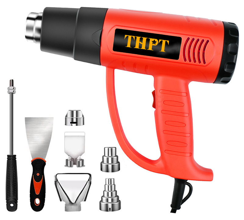 2000W Handheld Intelligent Digital Display High Temperature Control Power Heat Gun Electric Hot Air Gun Tool