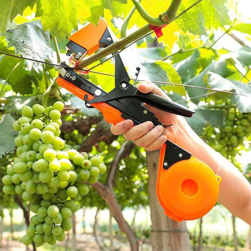 THPT Garden Hand Tomato Strapping Plant Tying Machine Vine Grape Tapener Strapping Machine